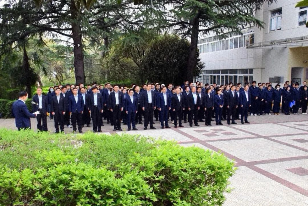 陕鼓集团举办清明主题活动，赓续感恩文化凝聚奋斗力量